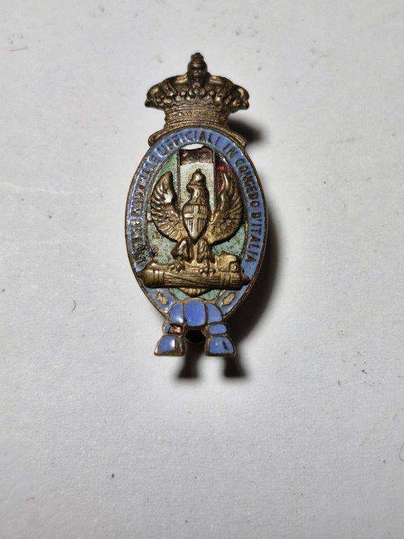 Italian WW2 National Union of Officers badge