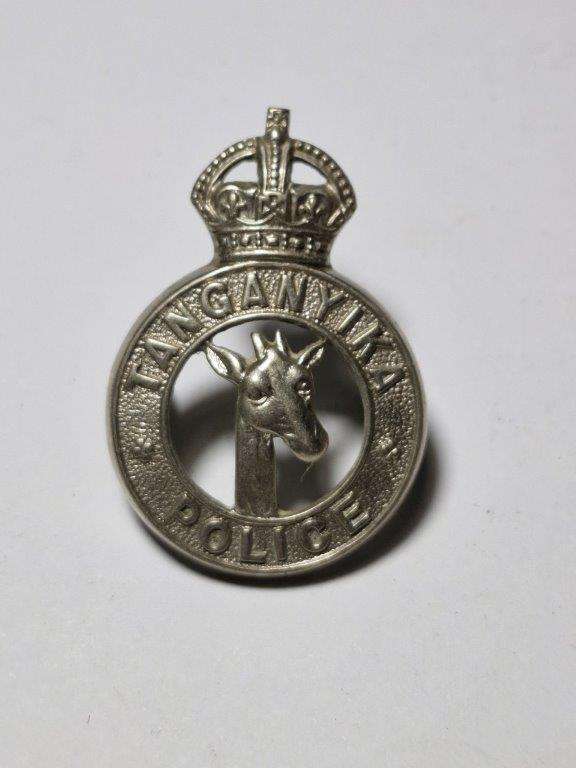Tanganyika Police Cap Badge