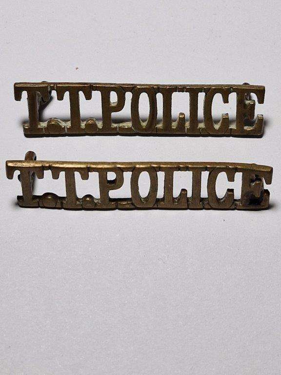 Tanganyika Territorial Police shoulder titles