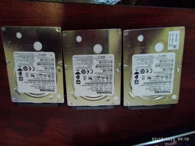 Toshiba mq04abf100 1TB/1000GB 5400rpm Sata 7mm 2.5in Hard Drive 128mb, 6 Gbit/s,Mechanical Hard Disk