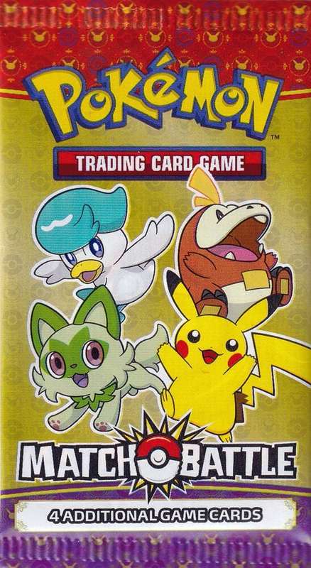 Pokemon McDonald's 2023 Match Battle Booster Packs