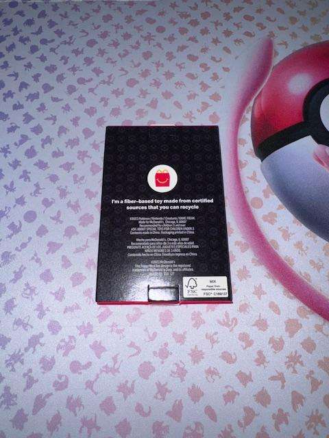 Pokemon McDonald's 2023 Match Battle Booster Packs