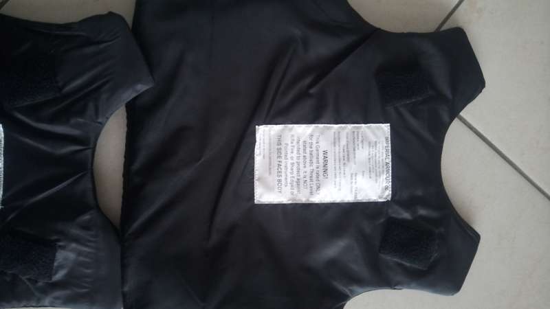 Bulletproof vest and helmet