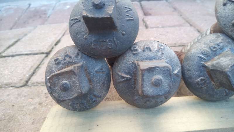 Railway bolts