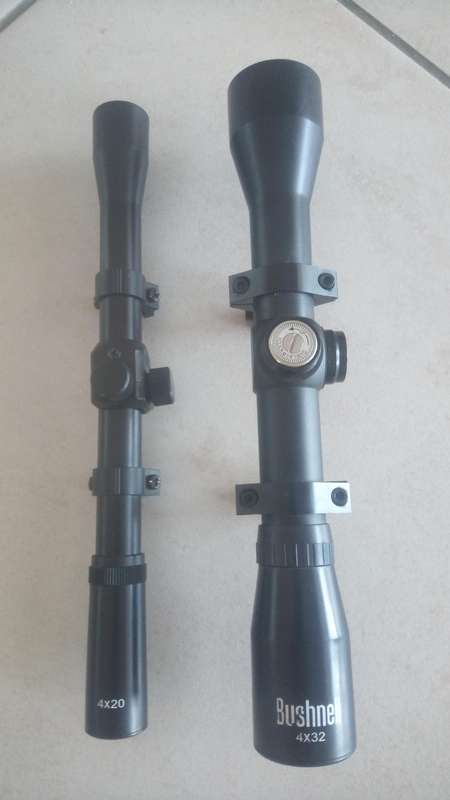 Rifle scopes