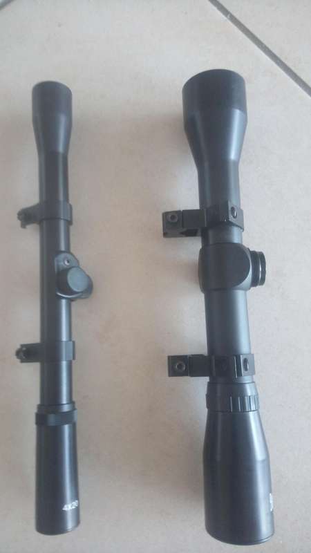 Rifle scopes