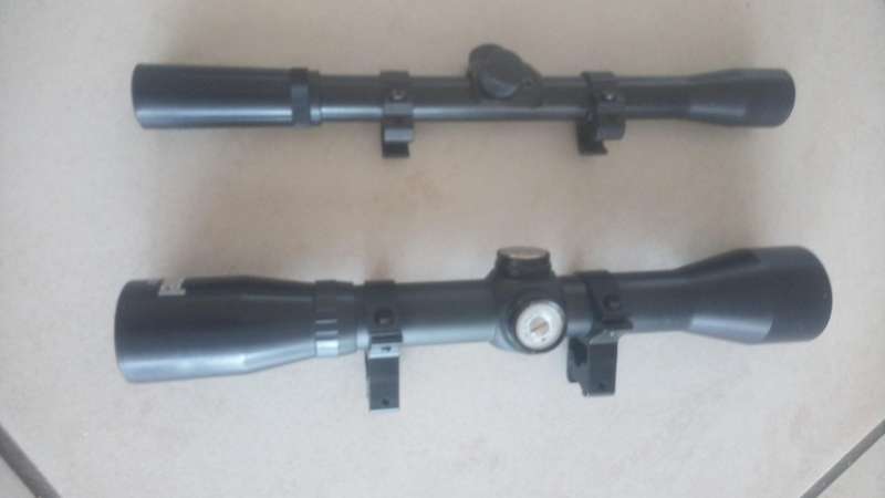 Rifle scopes