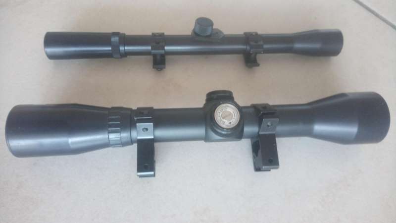 Rifle scopes