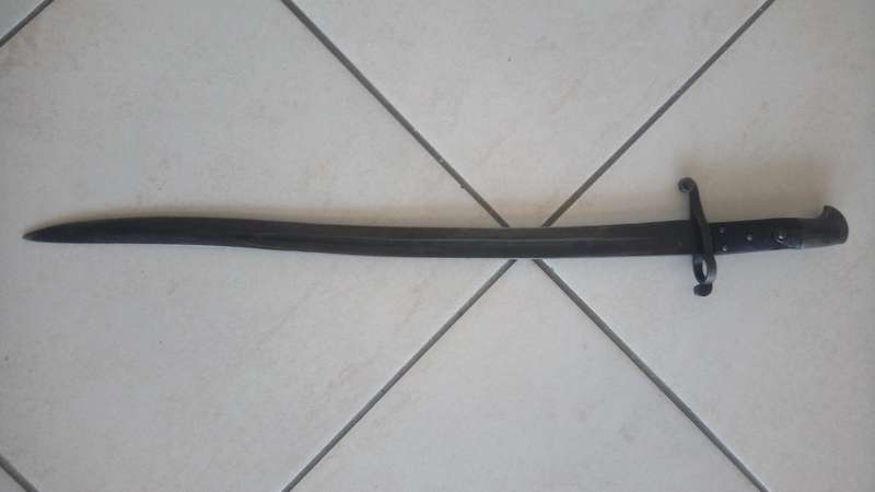 British yataghan sword/bayonet