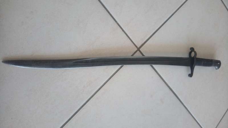 British yataghan sword/bayonet