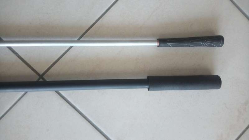 Walking stick with concealed spear
