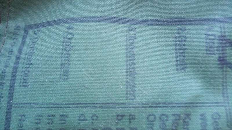 Military ground sheet/puncho