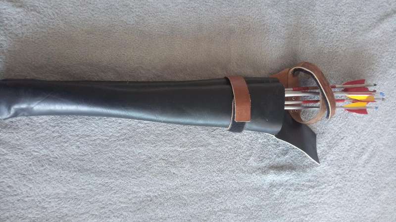 Arrows and arrow pouch
