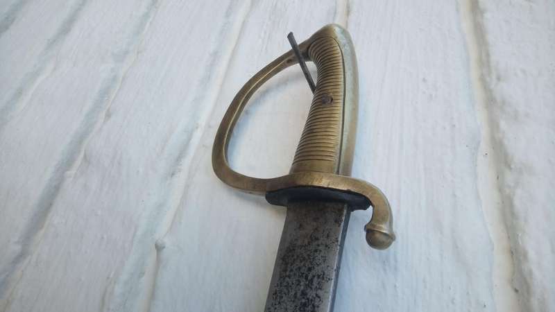 Sword infantry briquet sabre