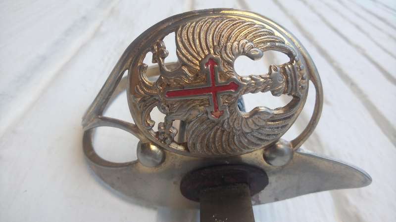 Sword Spanish officers lion head sword