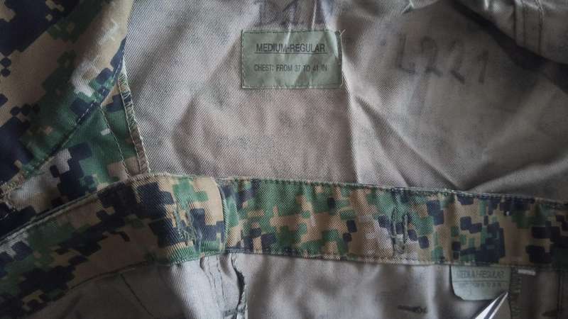 Camo clothing