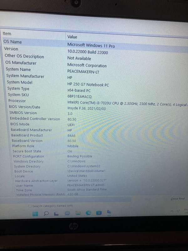 HP 250 G7 Notebook i3