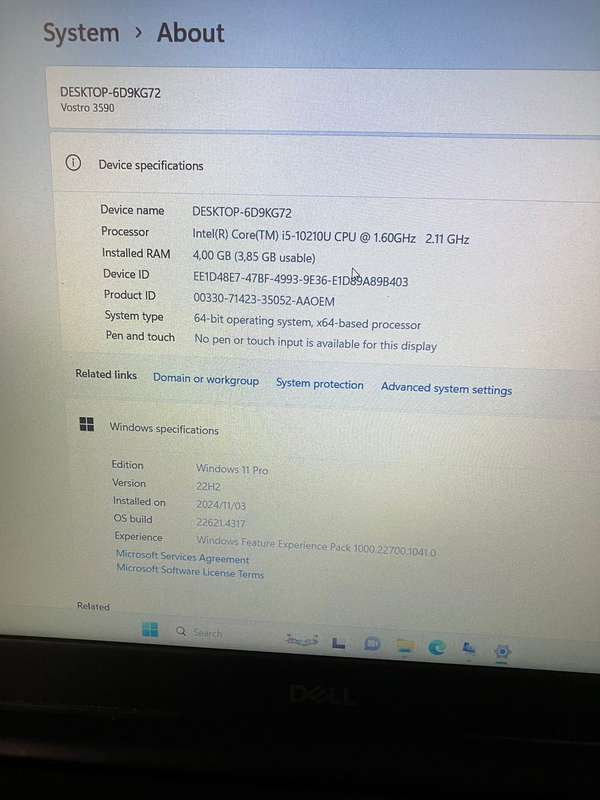 Dell Vostro 3690 i5