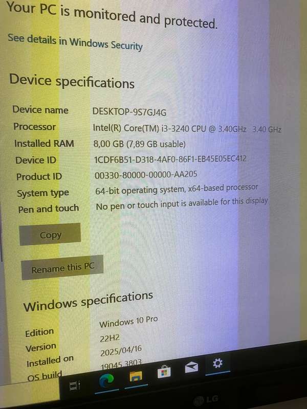 Dell OptiPlex 7010 i3