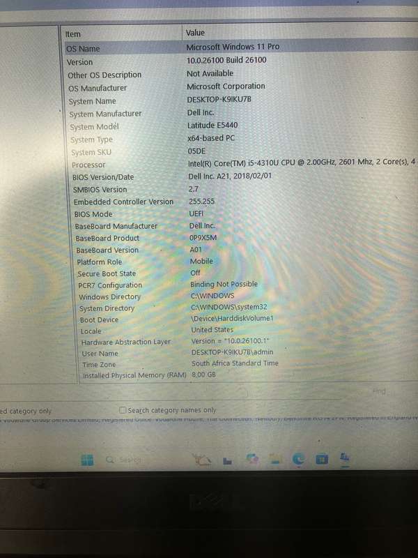 Dell Latitude E5440 i5 4th Gen