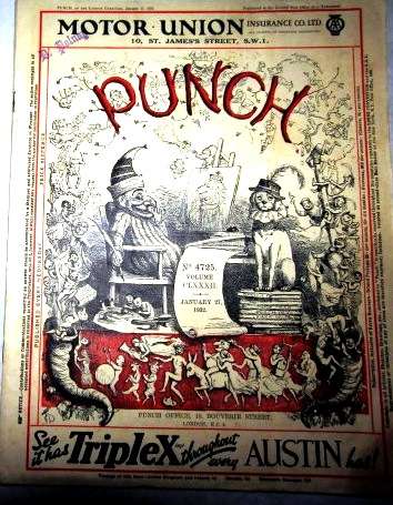 Punch January 1932 Number 4275 CLXXXII