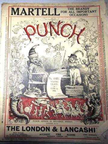 Punch - Number 4327 Volume CLXVI - June 11, 1924 (100 Years Old)