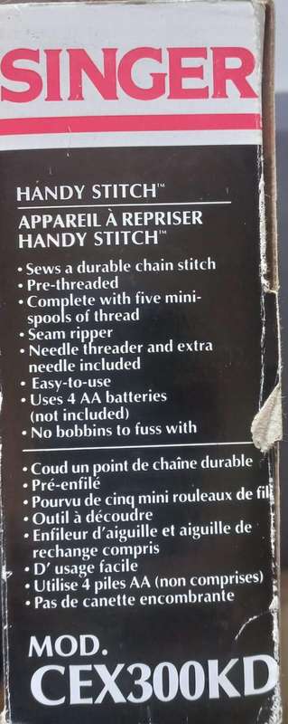 Singer Handy Stitch Sewing Machine
