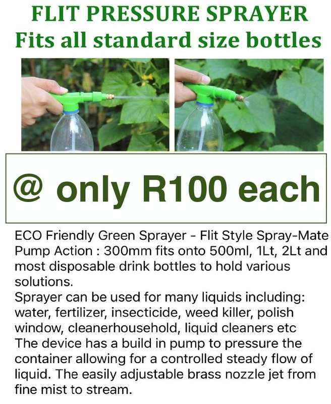 Flit Style Spray-Mate Pump Action : 300mm @ R100 each