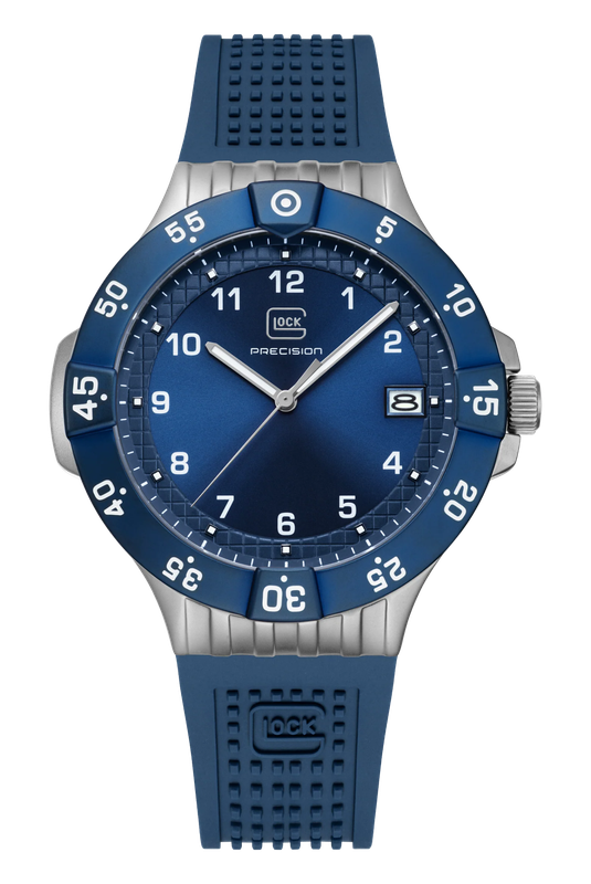 Men's Glock Watch With Blue Strap And Blue Face GW-15-5-22