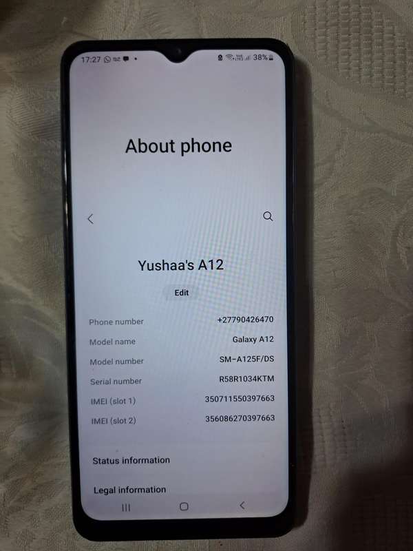 Samsung A12 *PLEASE READ*