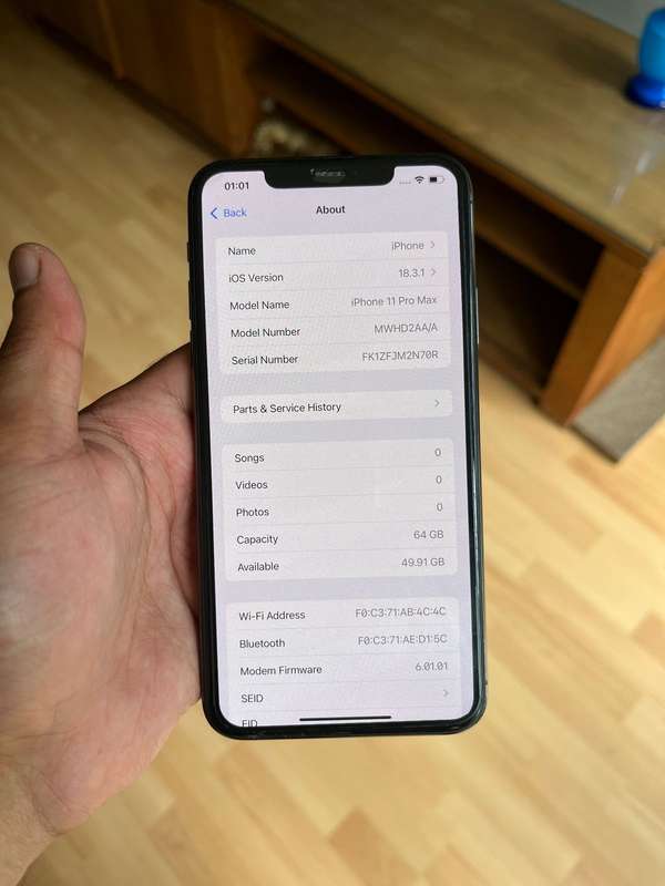 iPhone 11 Pro Max - 64gb