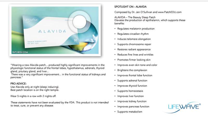 Lifewave Spotlight On - Alavida Supplementary Patches