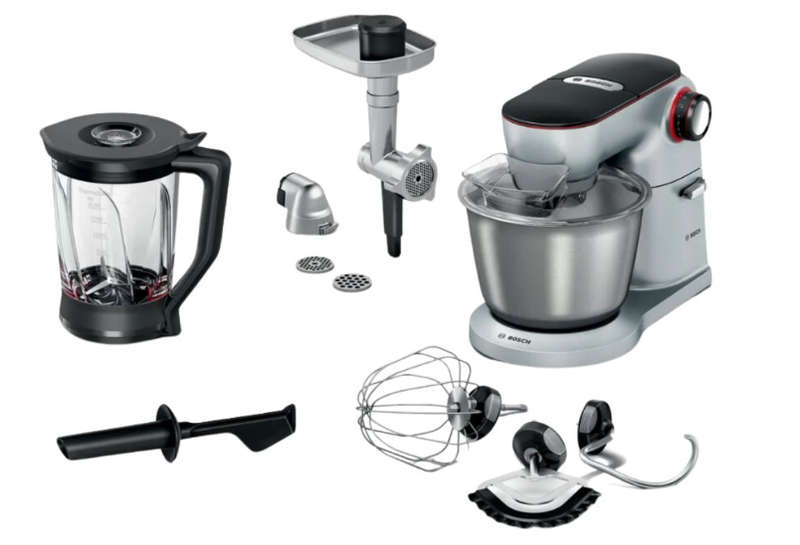 Bosch - Series 8 Kitchen Machine OptiMUM 1400W Gaggenau Silver & Black