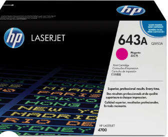 Hp Q5953A Original Magenta Toner Cartridge 643A