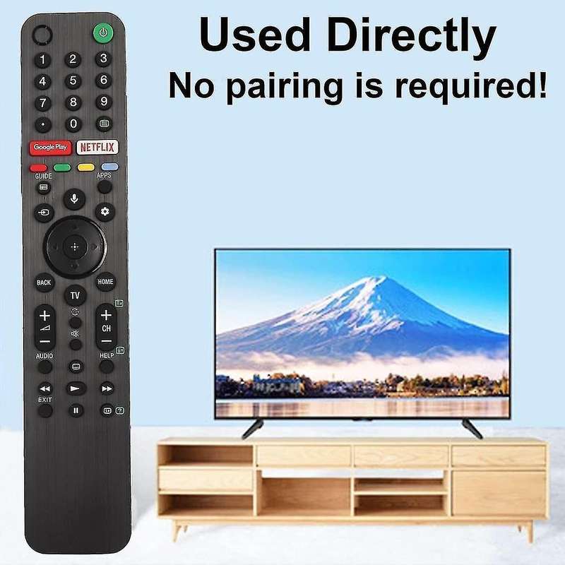 Sony Bravia Tv Rmf-tx500p Rmf-tx520u /tx500u Remote Control Netflix Google Play