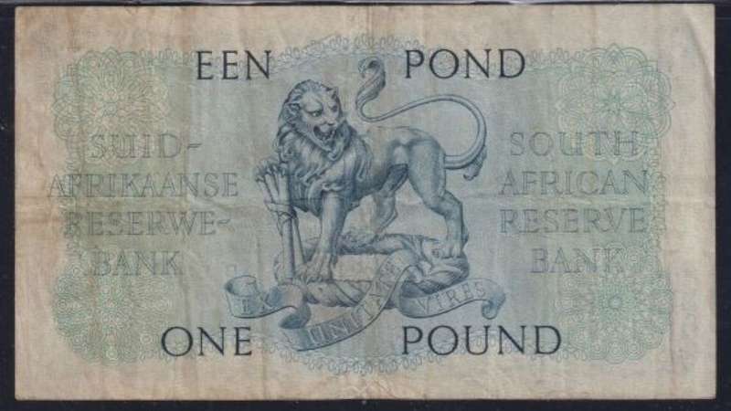 MH DE KOCK ONE POUND NOTE (1948)