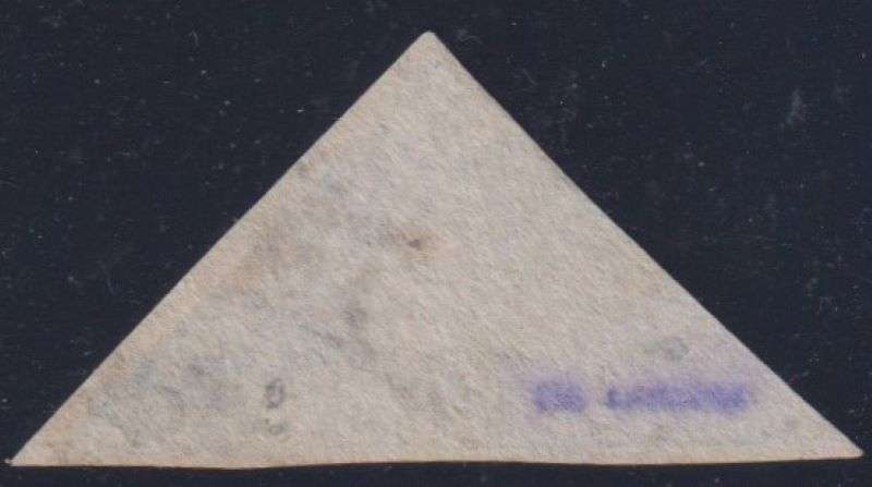 CAPE OF GOOD HOPE 1861  4d  WOODBLOCK TRIANGLE FINE USED