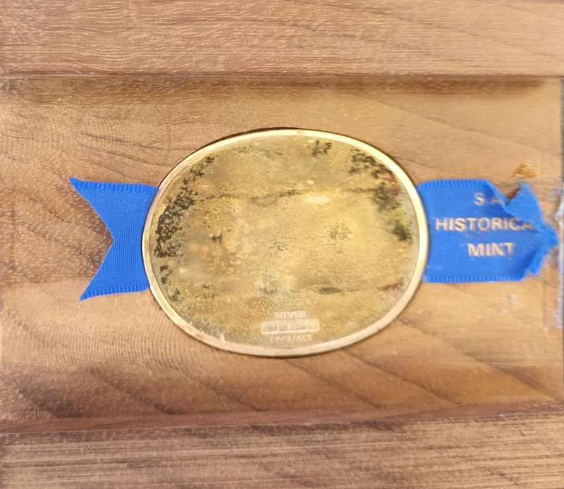 Verenigde Suid Afrika Sterling Silver Medallion
