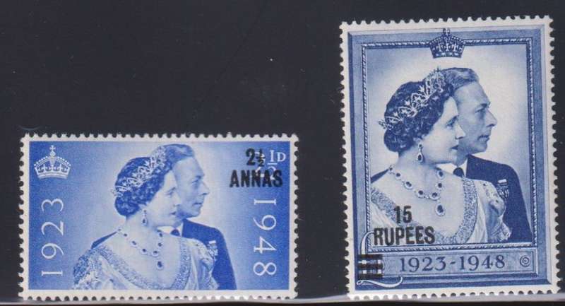 1948 ROYAL SILVER WEDDING SUPERB UNMOUNTED MINT SETS