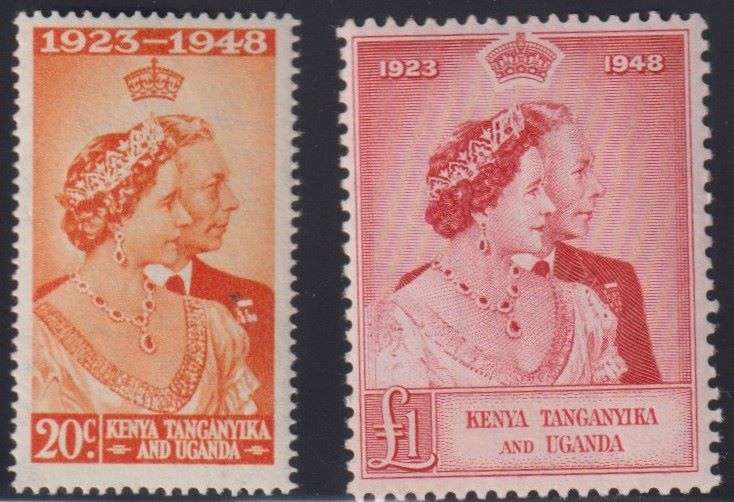 COMMONWEALTH 1948 RSW TERRRIFIC HINGED MINT SETS