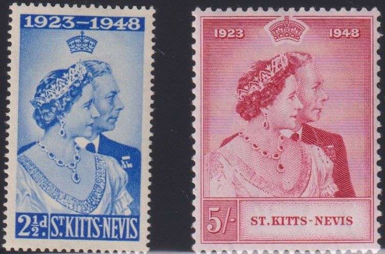 COMMONWEALTH 1948 RSW TERRRIFIC HINGED MINT SETS