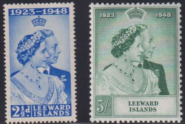 1948 RSW SETS- LEEWARD, ZANZIBAR,FID (UM), HONDURAS, ANTIGUA MINT