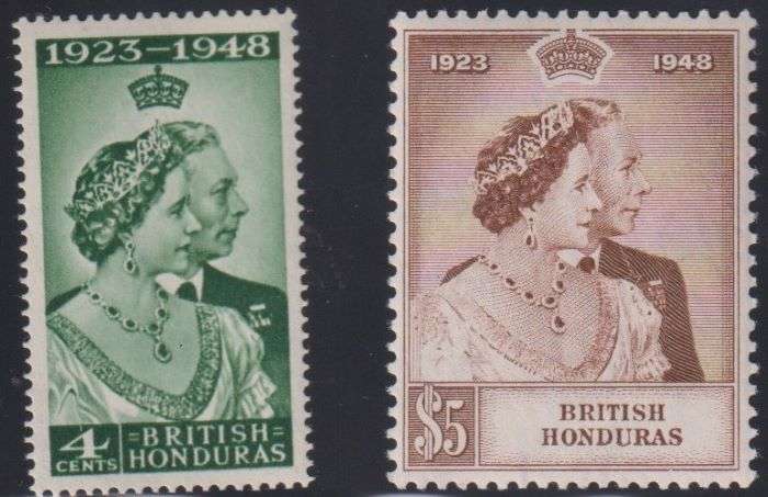 1948 RSW SETS- LEEWARD, ZANZIBAR,FID (UM), HONDURAS, ANTIGUA MINT