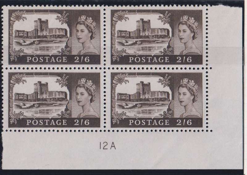 GREAT BRITAIN SUPERB COLLECTION OF BRADBURY HIGH VALUE PLATE BLOCKS -UM