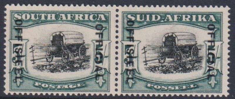 SA 1935  5/-  OFFICIAL LIGHTLY HINGED MINT - SACC 033