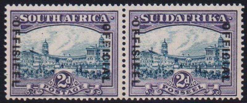 SA 1930 2d BLUE & VIOLET OFFICIAL SUPERB UM - SACC O15b CV R3600