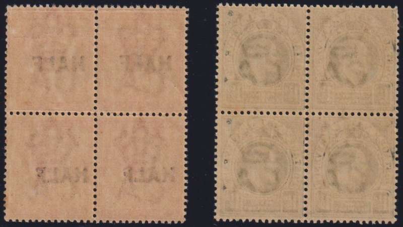 NATAL 1895 & 1902 BLOCKS UM
