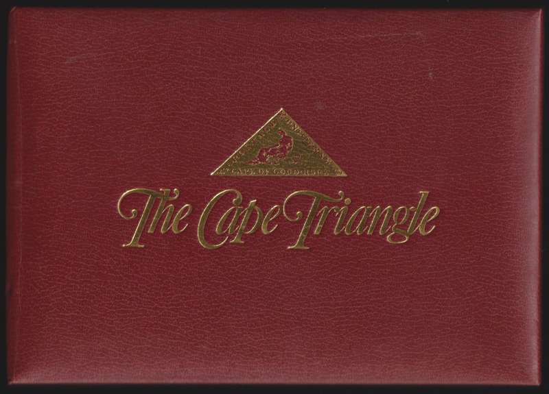 CAPE OF GOOD HOPE 1d TRIANGLE - STANLEY GIBBONS CERTIFICATE