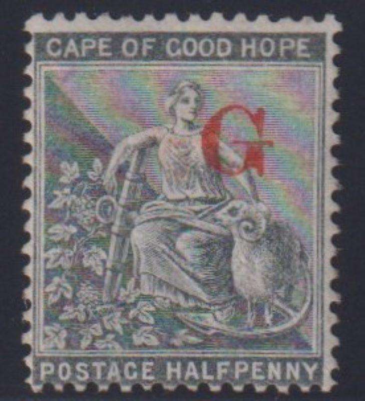 Griqualand West 1/2d's Fine Hinged Mint