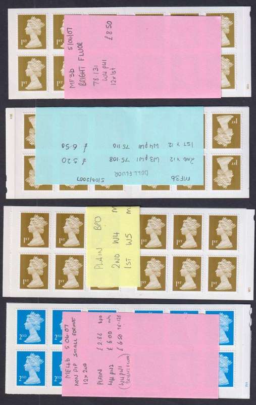 GREAT BRITAIN 2007 ISSUES- COMMEMS, BOOKLETS, SPECIAL ISSUES - VERY HIGH FACE VALUE